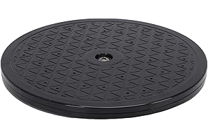 Xiuganpo Airbrush Rotating Turntable, 360 Degree Rotatable 7.5in Dia Model Holder with Concealed Ball Bearings, for Paint Spr