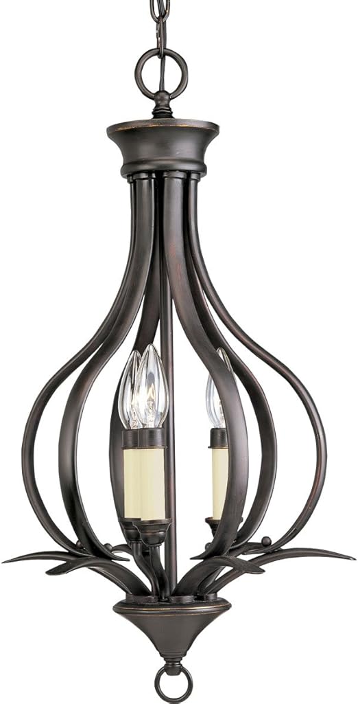 Progress Lighting P3807 20 3 Light Hall And Foyer Fixture Antique