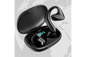 GOWENIC M8 Language Translator Earbuds, Bluetooth Headset That Supports Translation into 144 Languages, Charging Indicator, Online or Offline Translation, Ergonomic Design