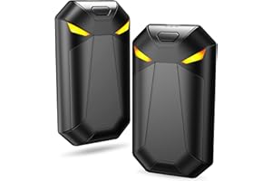 VEMANDER Hand Warmers Rechargeable 2 Pack, 6000Ah Electric Hand Warmers, Magnetic Electric Handwarmer,Up to 20 Hrs Warmth, 3 Heating Modes for Winter Walking,Hiking,Golf,Huting,Camping,Gift for Christmas