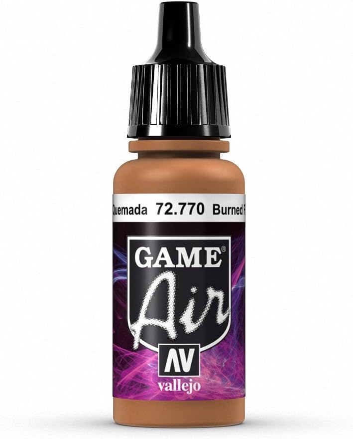 Acrylicos Vallejo "Burned Flesh" Game Air, 17 ml (Pack of 1)