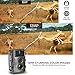 AUCEE Hunting Camera, 12MP 1080P Full HD Trail Camera Infrared Wildlife Camera with Night Vision up to 65FT, 2.4 inch LCD Screen and IP56 Waterproof Game Cam for Wildlife Monitoring