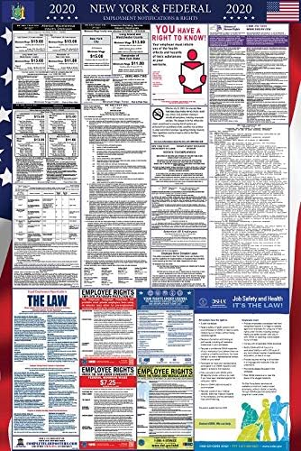 Amazon Com 2020 New York And Federal Labor Law Poster Office