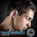 Bluetooth Headphones, Wireless Headphones, Tiergrade In Ear Wireless Earbuds with Mic 4.1 Magnetic Sweatproof Noise Cancelling Secure Fit Stereo Bluetooth Earphones for Sports Running Exercising