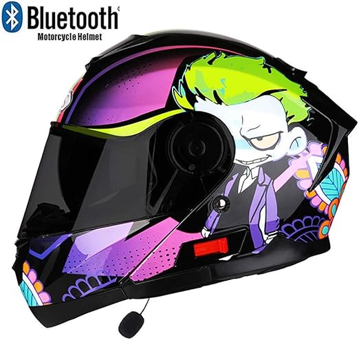 motorcycle helmet with built in speakers and microphone