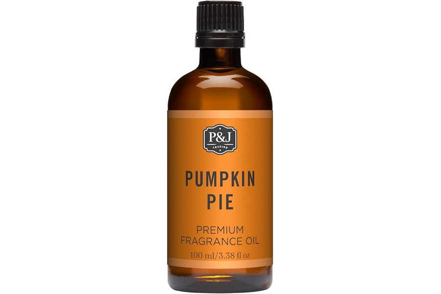 P&J Fragrance Oil Pumpkin Pie 100ml - Candle Scents, Soap Scents, Diffuser Oil Scents