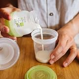 MAM Storage Pots 5 Pack for Breast Milk & Baby Food Compatible with MAM Pump view 3
