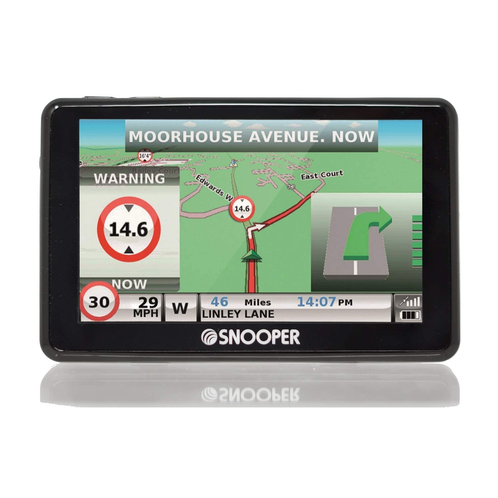 Snooper TRUCKMATE SC5900 DVR G2 Truck Sat Nav With Live Traffic and Built-in Dash Cam Front - HGV UK 2024 for Lorries