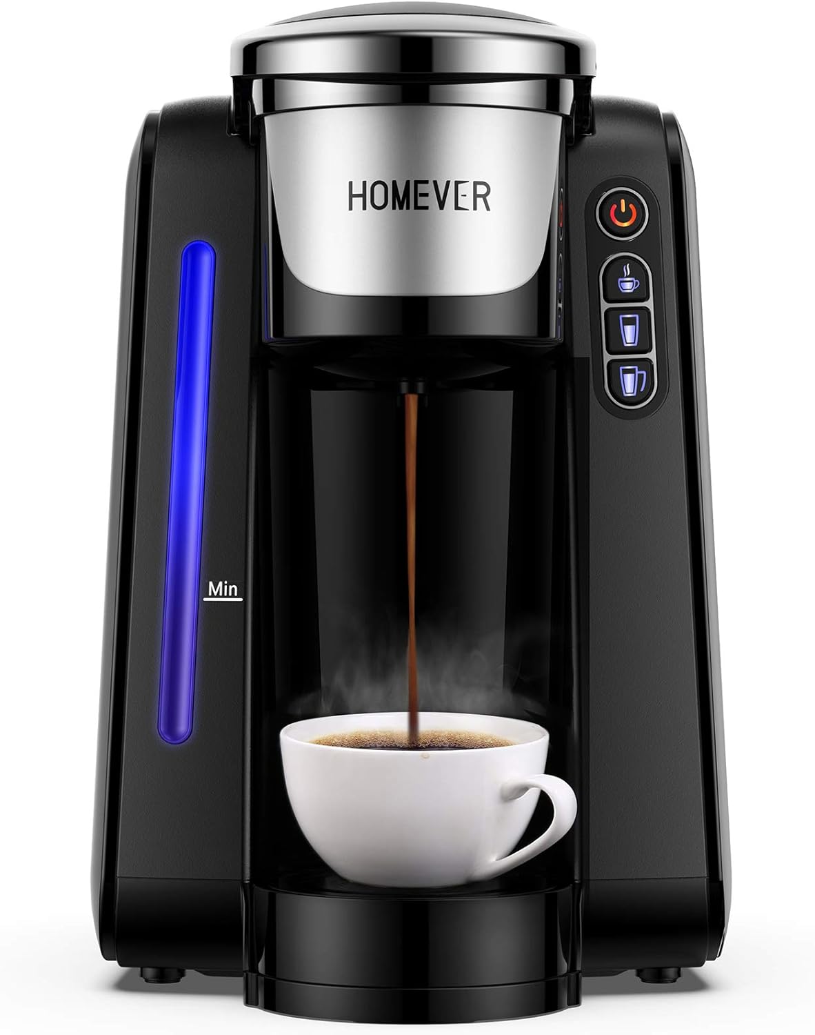 HOMEVER Coffee Maker, Single Serve Coffee Maker 610 oz