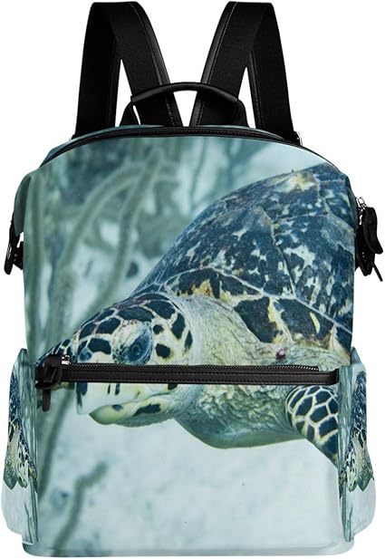 Sweet grape Rucksack mit Meeresschildkröte, Ozeangras, für Schule