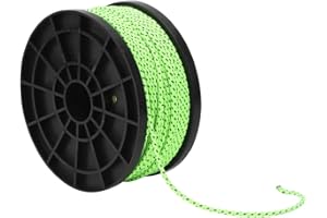 2.5mm Reflective Camping Cord Tent Guyline Rope for Camping Tent,Hiking, Backpacking Other Mountaineering Camping Supplies Pe