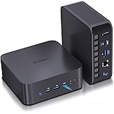 Reatan X7 AI Oculink Gaming Mini PC AMD Ryzen 7 255(Upgraded 8745HS) 64GB DDR5 2TB PCIe4.0 SSD 5600MHz RAM, Desktop Mini Computers Radeon 780M Graphics, 2.5G LAN/HDMI 2.1/2 * 8K USB 4.0/Wi-Fi 7/BT5.4