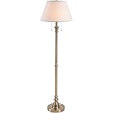 Kenroy Home 30438AB Spyglass Floor Lamps, Medium, Antique Brass Finish