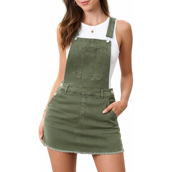 Amazon.com: Allegra K Women's Casual Pinafore Overall Dress Cute Pattern  Bib Chambray Mini Easter Dresses X-Small Blue-Hearts : Clothing, Shoes &  Jewelry