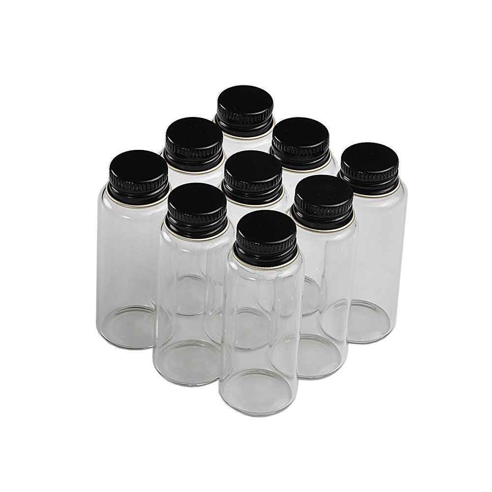 25ml Mini Glass Sealed Bottles With Metal Aluminum