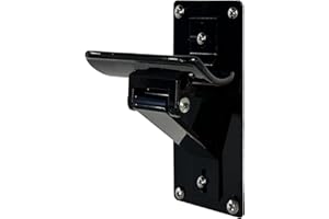 YESCAMP RV Awning Center Support - Black (1 Pcs) - Aluminum - 4" x 3.3" x 2.5" - Modern Style - RV Awnings