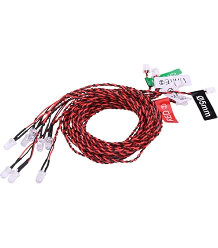 E-flite Blue LED Solid 2 Universal Light Kit - RC Airplane Accessories EFLA603