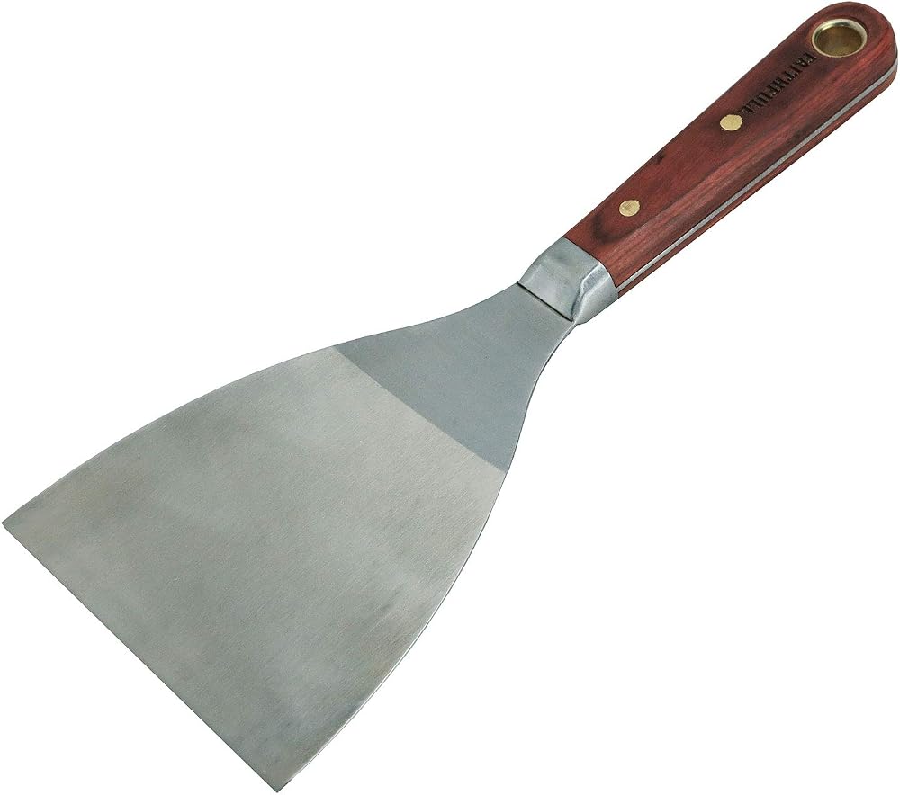Faithfull Professional Filling Knife 100mm FAIST115 Stainless Blade