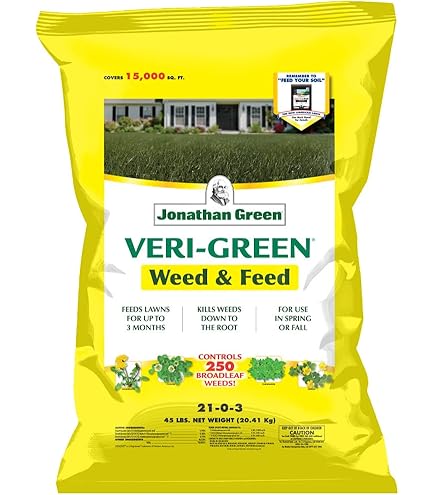 Amazon.com : Jonathan Green (12345) Green-Up Weed & Feed - 21-0-3