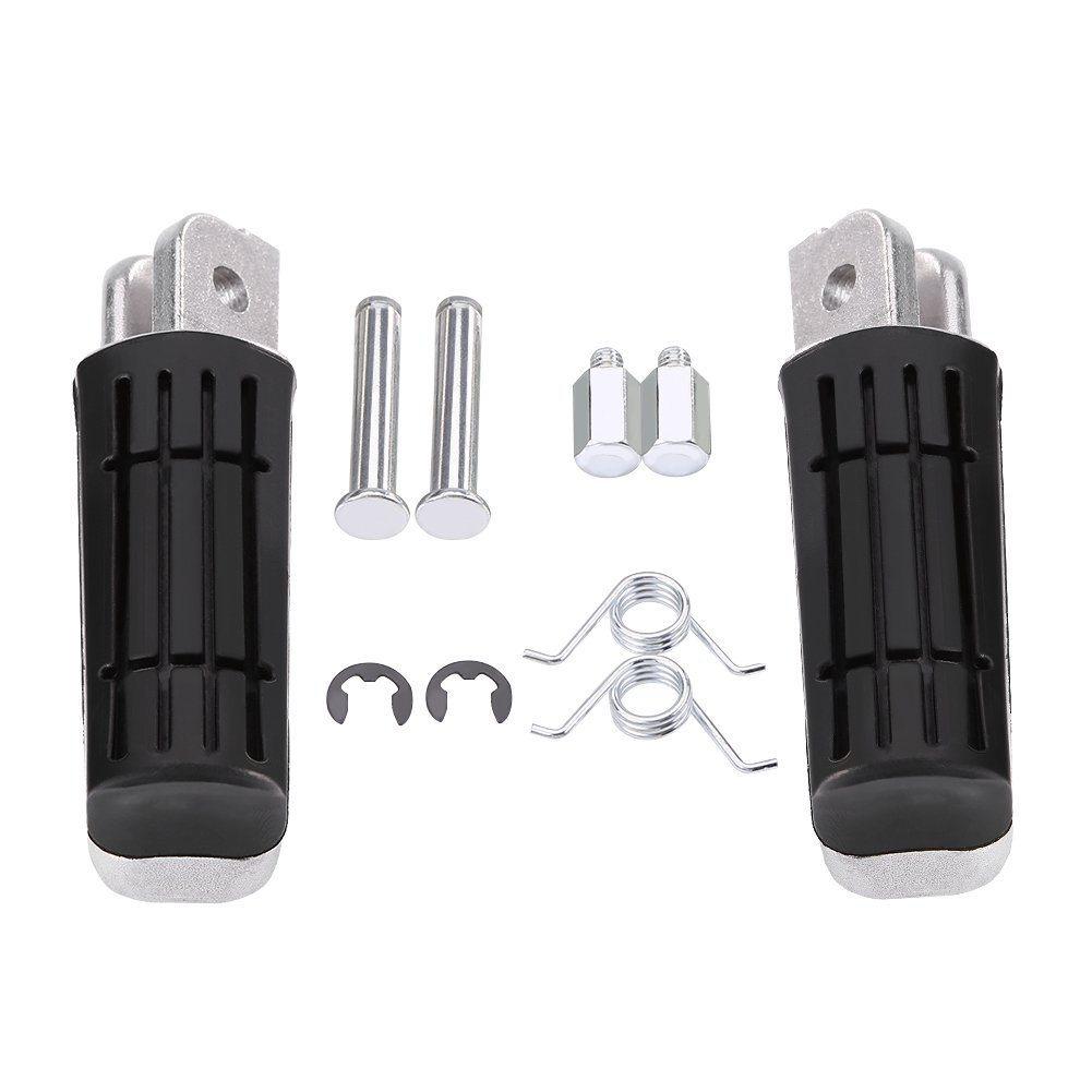 Front Footrest Motorcycle Pegs Xjr400 - Motorcycle Front Footrest Motorcycle Foot Pegs Front Motorcycle Front Motorcycle Footrest Pedals Foot Pegs Replacement for Xjr400/1200/1300/Fz400