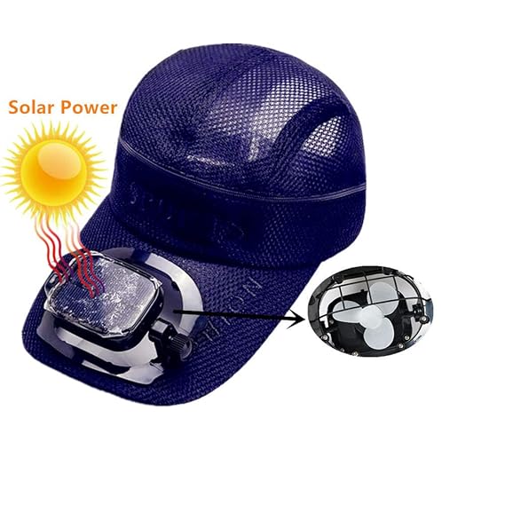 solar powered cooling hat
