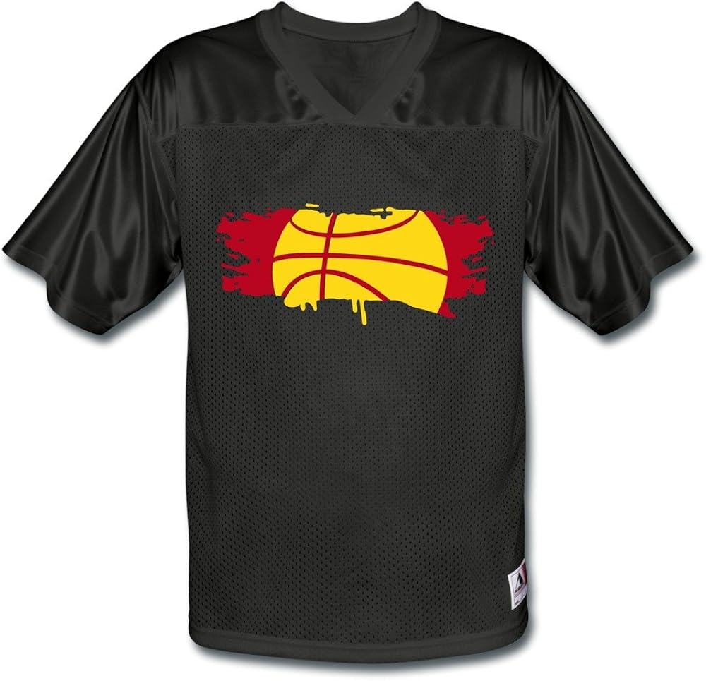 Amazon.com: LHT Men's Graffiti Basketball American Football Jerseys XXL Black: Clothing