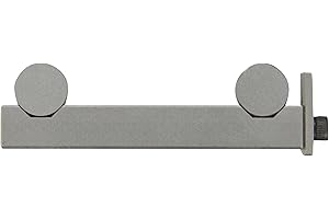 Fowler 52-455-035 Economy Sine Bar, 5" L X 1" W, Distance Between Center of Rolls 5"