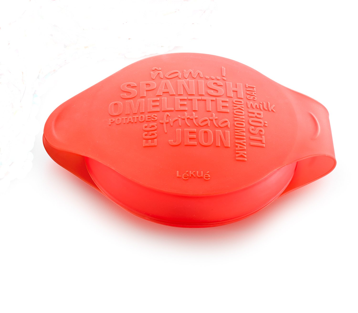 Lékué Spanish Omelette - Spanish Omelet Mold, red