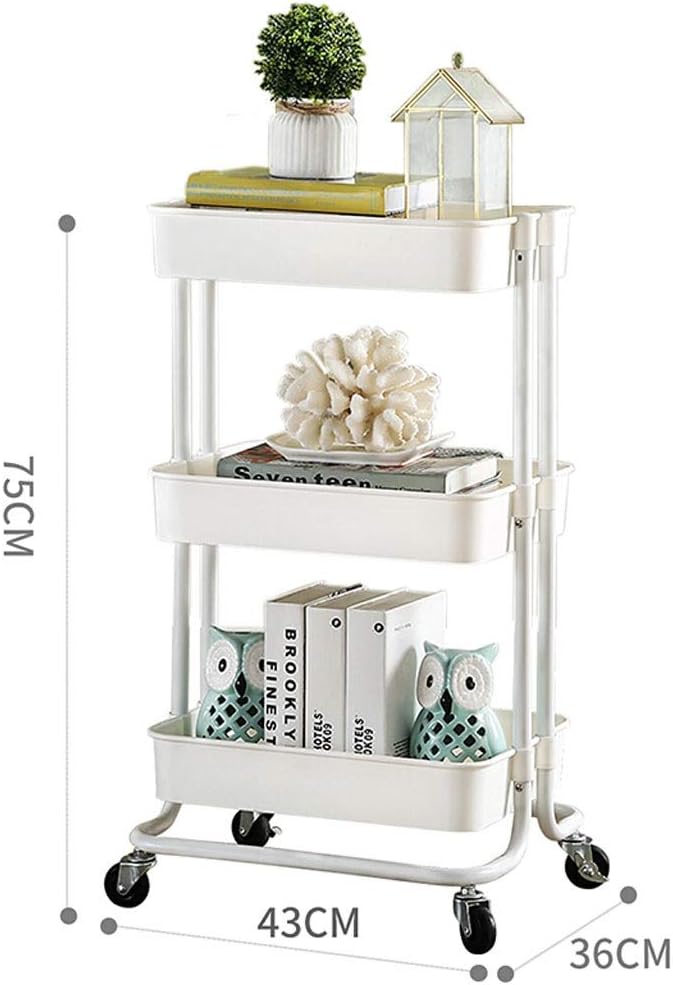 Amazon Com Huiqi Wooden Plant Stand Yst Storage Rack Mobile