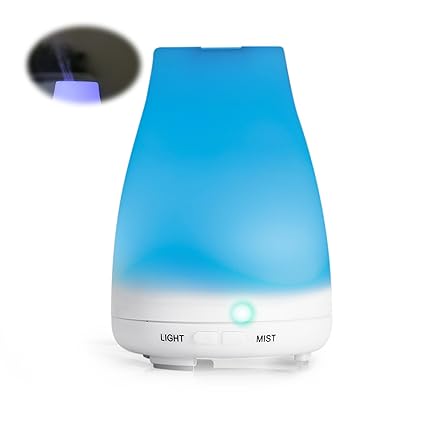 Aroma Diffuser Luftbefeuchter Ultraschall Vernebler Raumbefeuchter Elektrisch Duftlampe Ätherische Öle Luftbefeuchter mit 7 F