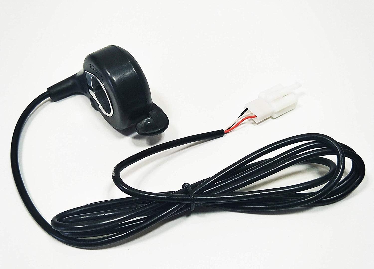 MYMOTO 24V 36V 48V Thumb Throttle Universal Speed Control with Connector for Electric Scooter Pocket Bike Electric Bike EBike