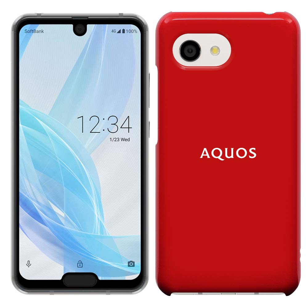 Mua Aquos R2 Compact ケース アクオスr2 コンパクト カバー Softbank Simフリー Sh M09 兼用 アクオス アールツー コンパクト ハードケース スマホケース ポリカーボネイト 液晶保護フィルム付 Red Breeze Tren Amazon Nhật Chinh Hang 21 Fado