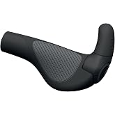 ERGON GP2 EVO Handle Bar Grips, Large, Black | Damping, Carbon Compatible
