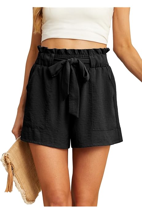 Shorts Women GDEGE Women's High Waist Shorts Summer High Waist