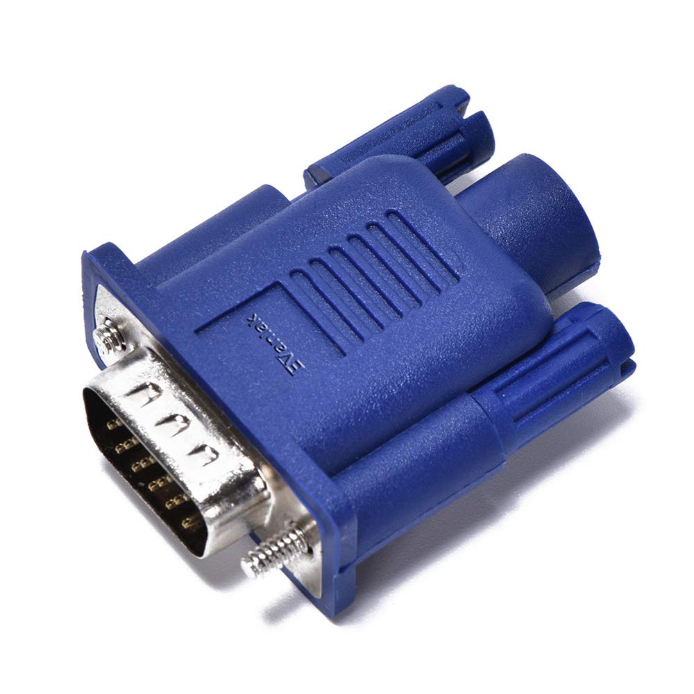 EVanlak Vga Dummy Plug Ghost Functionally StableDummy Plug Headless Conductive Performancevga Headless RGB Display Emulator Operating System Boot and Load Resolutions up to 1080p@60Hz-1pack