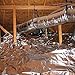 RadiantGUARD Radiant Barrier 500 sq ft Insulation Roll Xtreme Heavy Duty Attic Foil, 48-inch by 125-feet Perforated Breathable Double Reflective Aluminum Thermal Roll