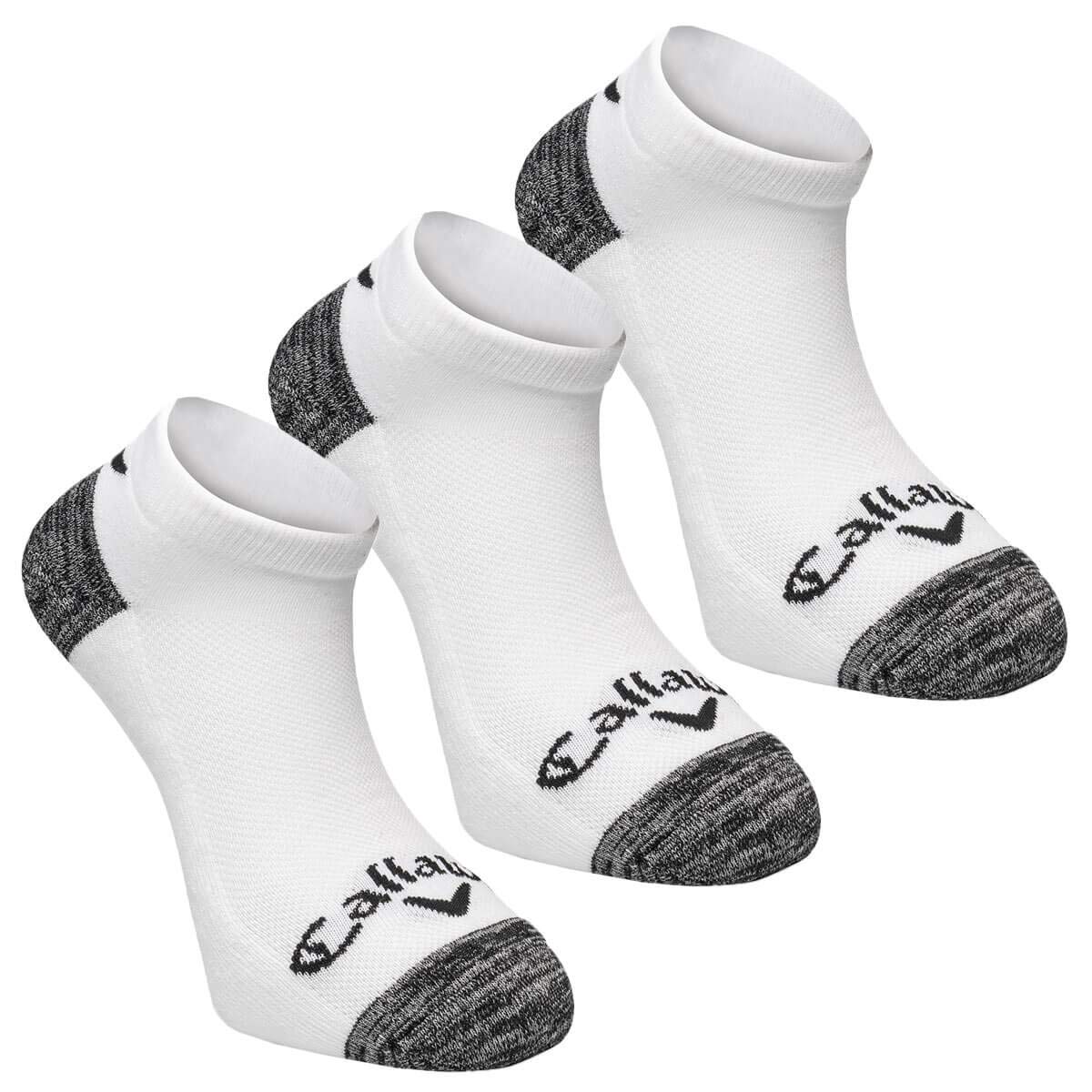 Callaway Golf Men's Low Cut Socks, Three Pack