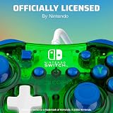PDP Rock Candy Wired Gaming Switch Pro Controller Official License Luigi OLED view 2