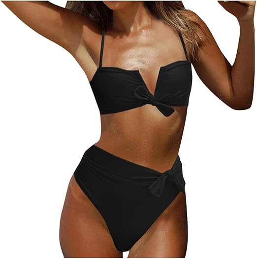amazon high waisted bikini set