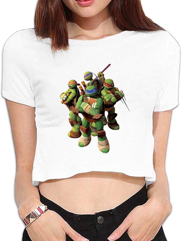 TLK Custom Women Turtles Midriff Tshirts