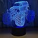 Car Gifts Monster Truck Night Lights for Kids Tracktor Toys 3D Illusion Lamp Christmas Birthday Gifts for Boys