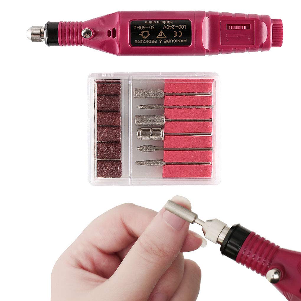 mifengda Electric Micro Engraver Pen Polish Carving Combo Set Mini DIY Engraving Tool Kit Adjustable Rotating Speed Carve Tool for Buddha Beads, Ivory, Wood Metal Glass Ceramic Plastic Jewelry