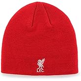 Liverpool FC Official Knitted Beanie (One Size) (Red)