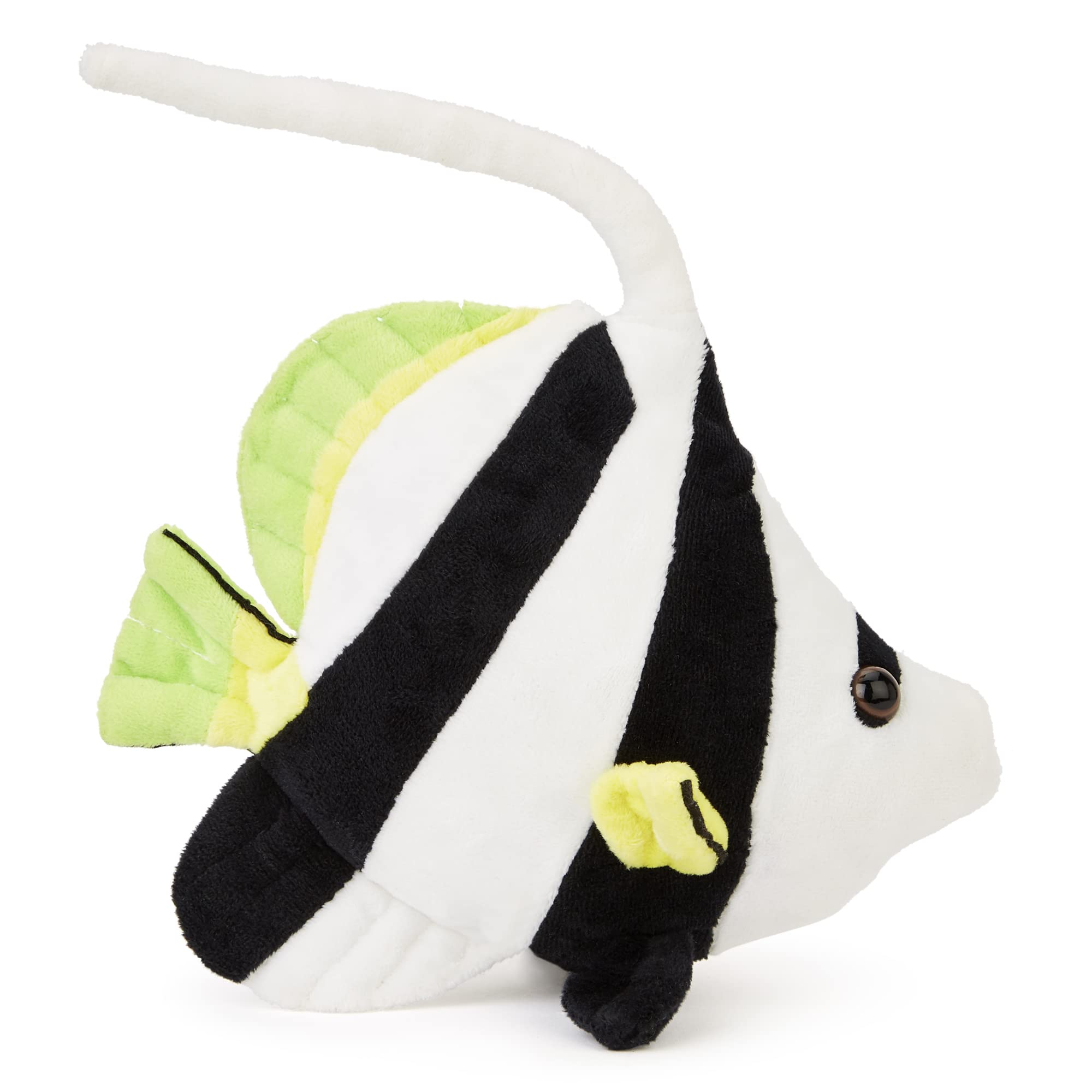 Zappi Co Plush Children's Stuffed Soft Cuddly Plush Toy-Part of Safari Animals Collection, Perfect for Kids (20cm Depth)(White Striped Angel Fish) — image 1
