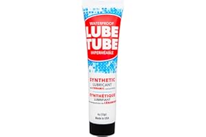 LUBE TUBE LubeTube 4oz – Multipurpose Synthetic Grease for Pool Equipment, Plumbing Fixtures, RV Toilets, Marine Systems, Machinery & Household Use – PFAS-Free, Food-Grade, Ceramic-Enhanced – Made in USA