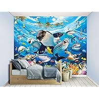 Walltastic WT45279 Sea Adventure Wall Mural, Multicolor