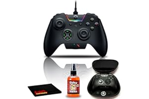 Razer Wolverine Ultimate Wired Gaming Controller (Black) Bundle with 6Ave Cleaning Kit - for PC, Xbox One, and Xbox Series X
