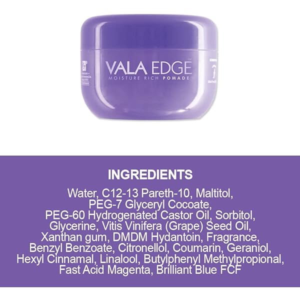 BEAUTY TOWN VALA EDGE CONTROL GEL – ULTIMATE HOLD, HIGH SHINE, BRAIDING POMADE FOR LOCS, BRAIDS, AND EDGES (LAVENDER – 3.38 FL OZ)
