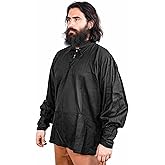 Lord of Battles Medieval Men Pirate Shirt | Vampire Renaissance Fantasy Cotton Shirt | Pirate Mercenary Costume