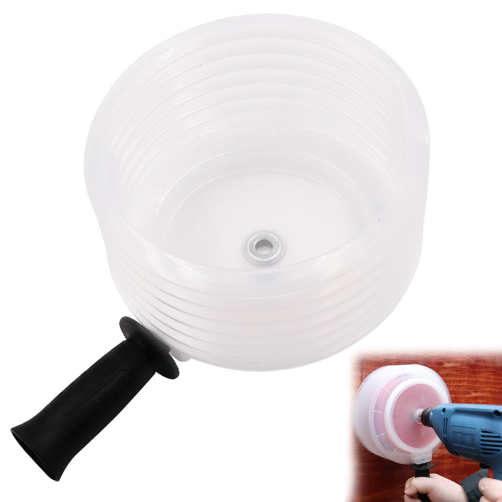 thumbnail image 2 of Drill Dust Collector Disston Dust Bowl For Hole Saws - Keeps Your Workspace Clean While Drilling Sawzall Blades 2 of 13